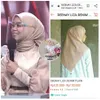 harga hijab lesti kejora