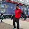 Ibnu Jamil &amp; Ririn Ekawati Nonton MU