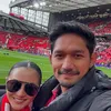 Ibnu Jamil &amp; Ririn Ekawati Nonton MU