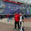 Ibnu Jamil &amp; Ririn Ekawati Nonton MU