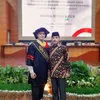 Ilham Adik Iqhbal LIDA Wisuda S2