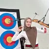 Inara Rusli olahraga panah