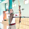 Inara Rusli olahraga panah