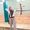 Inara Rusli olahraga panah