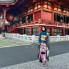 Inara Rusli Pakai Kimono
