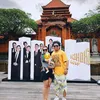 Indah Permatasari Anak Bali Liburan Arie Kriting
