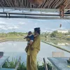 Indah Permatasari Anak Bali Liburan Arie Kriting