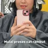 Indah Permatasari Ubah Gaya Rambut