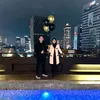 Jenita Janet Rayakan Ultah Suami