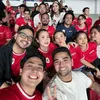 Jerome Polin nonton timnas Indonesia