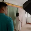 Potret kantor Vanessa Angel yang sederhana.