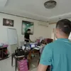 Potret kantor Vanessa Angel yang sederhana.