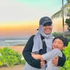 Foto Akrab Rafathar dan Mbak Lala