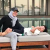 Foto Akrab Rafathar dan Mbak Lala