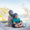 Foto Akrab Rafathar dan Mbak Lala
