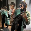 Paula Verhoeven dengan Anak-Anaknya