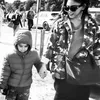 Thalit Latief bersama anak