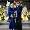 Atta Halilintar dan Aurel Hermansyah di acara mitoni Aaliyah Massaid 