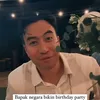 Ulang tahun Vidi Aldiano