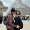 Ussy Sulistiawaty dan Andhika Pratama di Paris