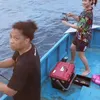 Indah Permatasari tampil sederhana