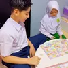 King Faaz SMP Anak Fairuz Masuk Sekolah