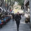Kirana Larasati liburan ke Shanghai