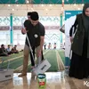 Teuku Wisnu Shireen Sungkar Bersih Masjid