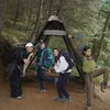 Potret Dara Arafah, Karin Novilda, dan Geng Mendaki Gunung Prau