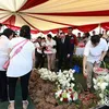 Momen Tabur Bunga Pemakaman Hotma Sitompul