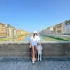Potret Nagita Slavina Liburan di Italia