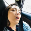 Nagita Slavina tidur mangap