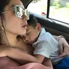 Nagita Slavina tidur mangap