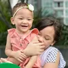 Potret Gemas Nala Kania momong sang adik.