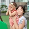 Potret Gemas Nala Kania momong sang adik.