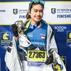 Potret Namira Adjani ikut Boston Marathon 2025