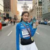 Potret Namira Adjani ikut New York City Marathon 2025