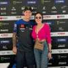 Nikita Mirzani nonton MotoGP Mandalika 2024