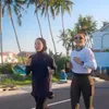 Nikita Willy tampil dengan gaya hijab