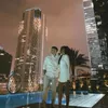 Potret Novia Bachmid Bersama Pacar Bulenya