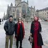 Oki Setiana Dewi bertemu rekan di Edinburgh