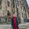 Oki Setiana Dewi saat berada di Edinburgh