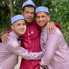 Potret pedangdut pria jebolan LIDa dan DA rayakan lebaran.
