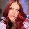Tasya Farasya Rambut Merah