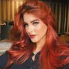 Tasya Farasya Rambut Merah