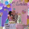 Ulang tahun Vania anak Venna Melinda