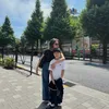 Permesta Dhyaz Ajak Anak Liburan ke Tokyo