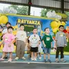 Rayyanza dan teman-temannya di Pesta Ultah 