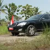 jokowi ke lampung, berita jokowi ke lampung, jokowi lewat jalan rusak