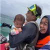 Ria Ricis. Teuku Ryan, Baby Moana